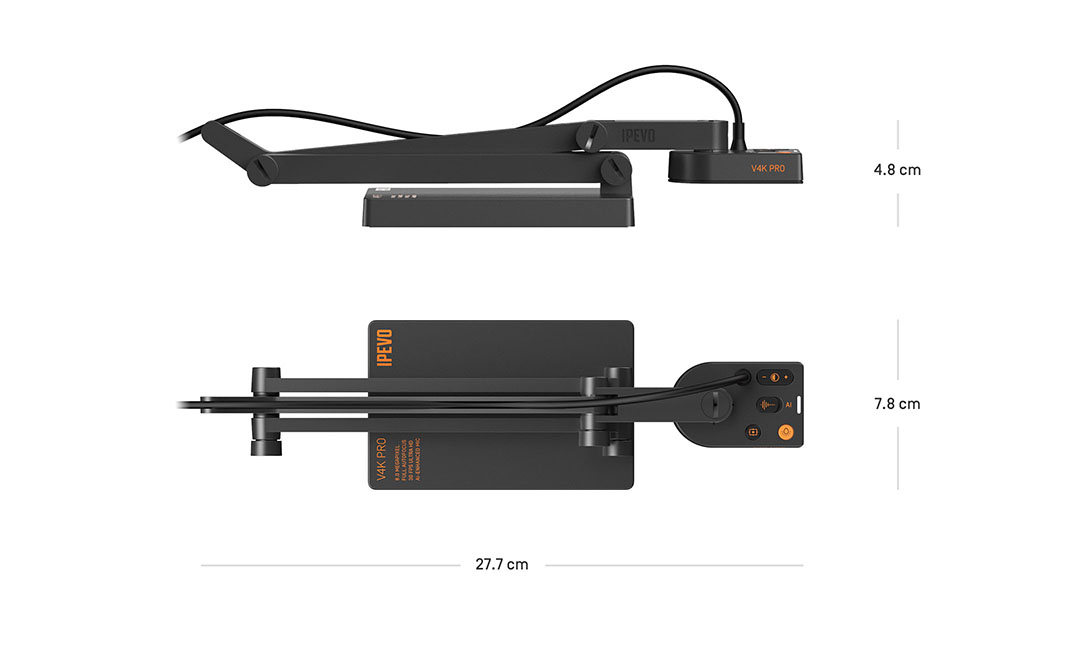 V4K PRO Ultra HD USB Caméra de documents