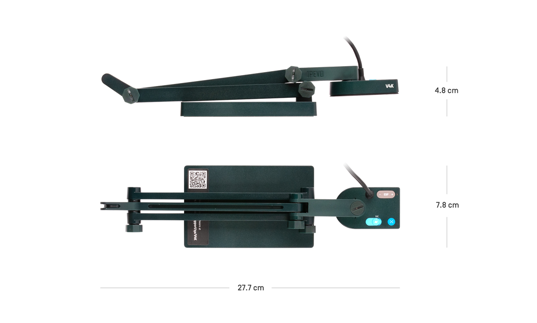V4K Ultra HD USB Visualiseur/Caméra de documents