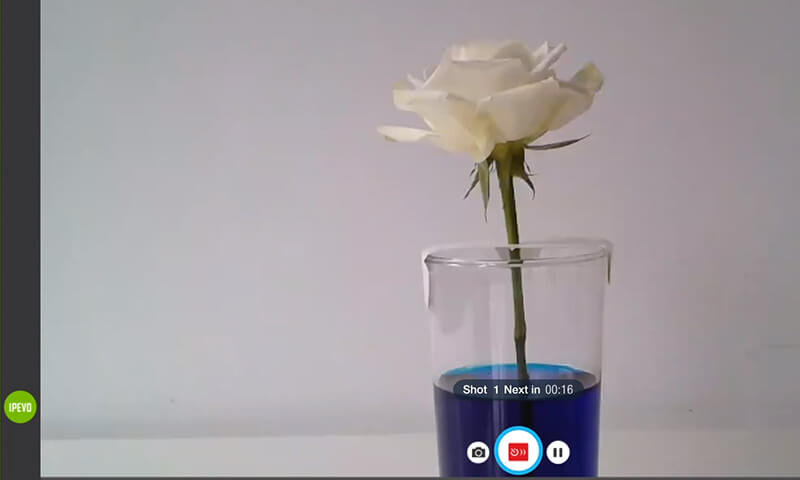 Visualizer pour Chromebook - Capture en accéléré
