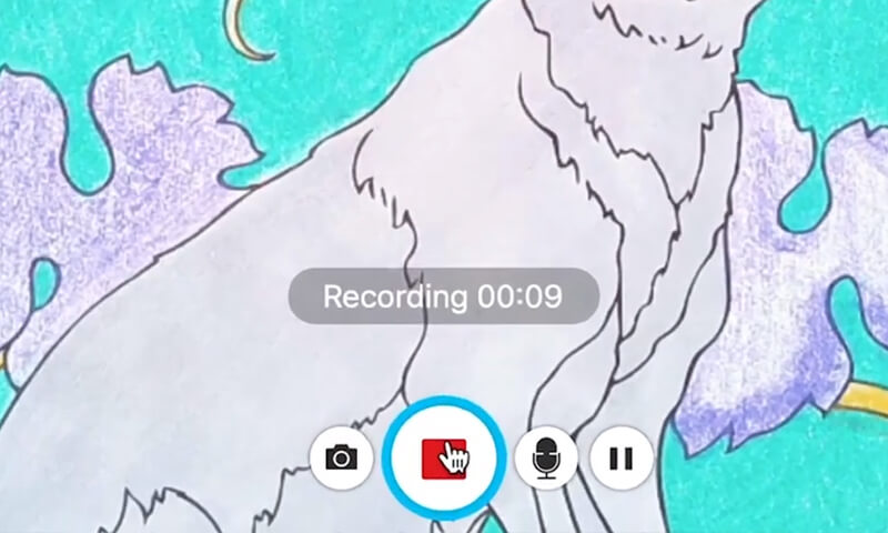 Enregistrez des vidéos avec Visualizer